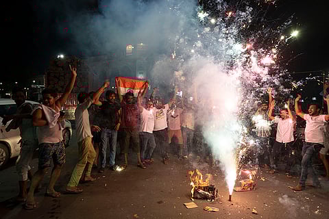 Celebration in Lucknow